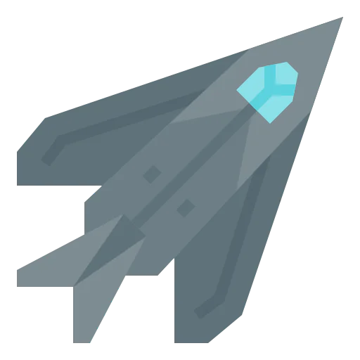 Fighter jet icon