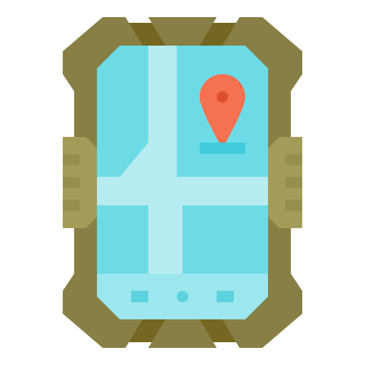 Gps navigation icon
