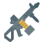 Machine gun icon 64x64