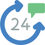 24 hours icon 64x64