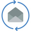 Open mail icon 64x64