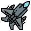 Fighter jet Symbol 64x64