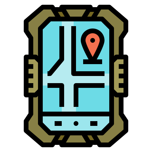 Gps navigation icon