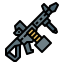 Machine gun icon 64x64