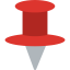 Push pin icon 64x64