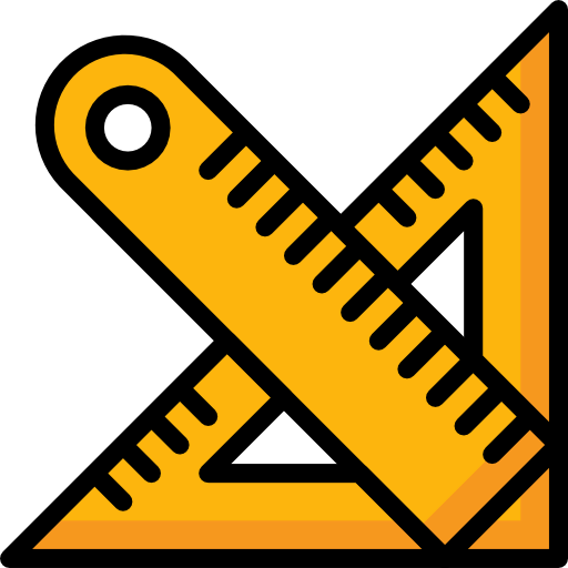 Set square icône
