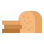 Whole wheat bread icon 64x64