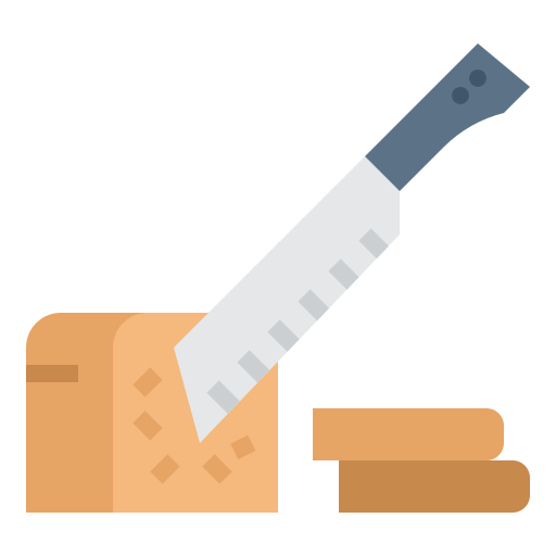 Bread slicer icon