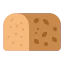 Whole wheat bread icon 64x64