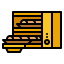 Microwave oven icon 64x64