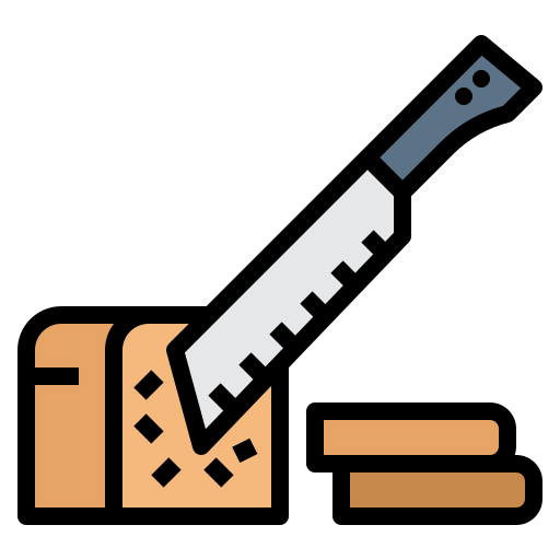 Bread slicer icon