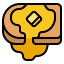 Butter toast icon 64x64