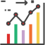 Bar graph icon 64x64