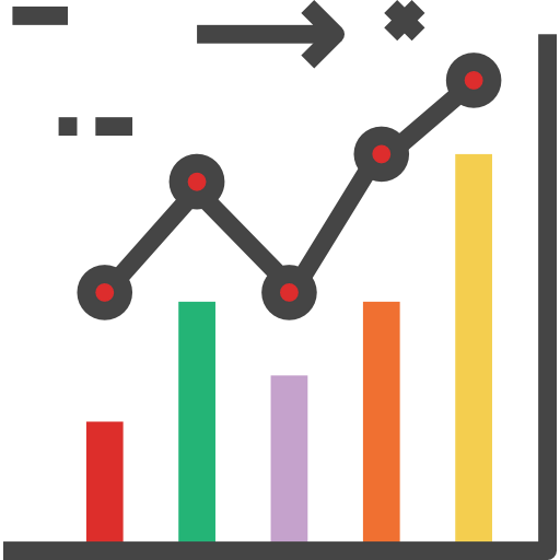Bar graph icon