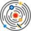 Solar system icon 64x64