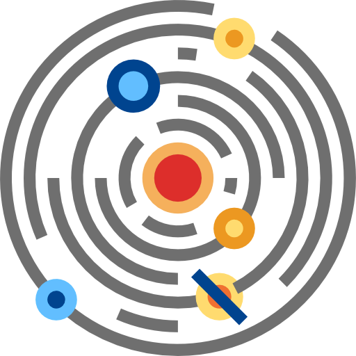 Solar system icon