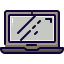 Laptop Symbol 64x64