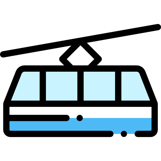 Cable car icon
