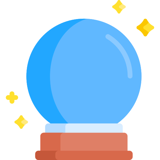 Magic ball icon