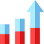 Bar chart icon 64x64