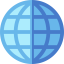 Earth grid icon 64x64