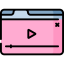 Video advertising Ikona 64x64