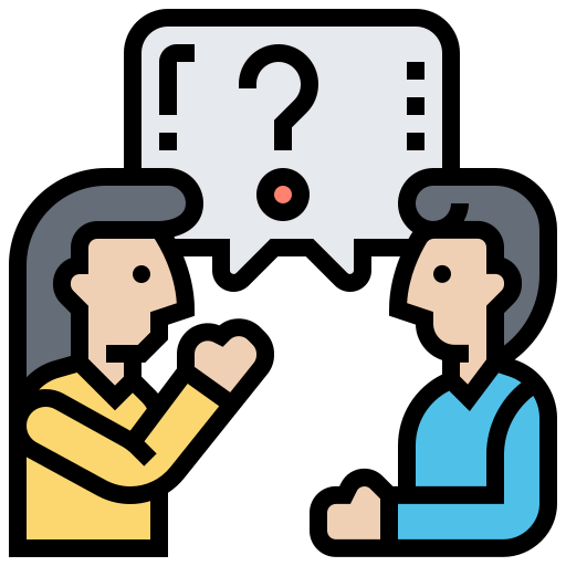 Talking icon