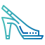 Peep toe icon 64x64