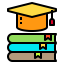 Graduation cap icon 64x64