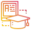 Graduation cap icon 64x64