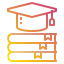 Graduation cap icon 64x64