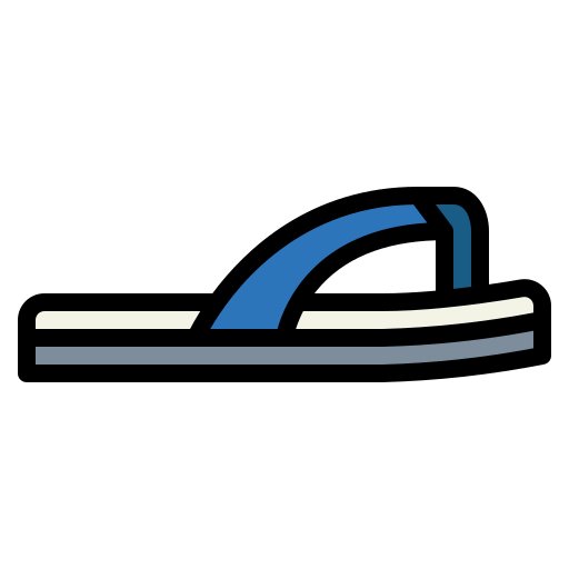 Flip flops icon
