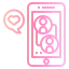 Dating app icon 64x64