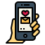 Love message icon 64x64