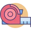 Measuring tape icon 64x64