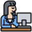 Office worker Ikona 64x64