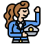 Policewoman icon 64x64