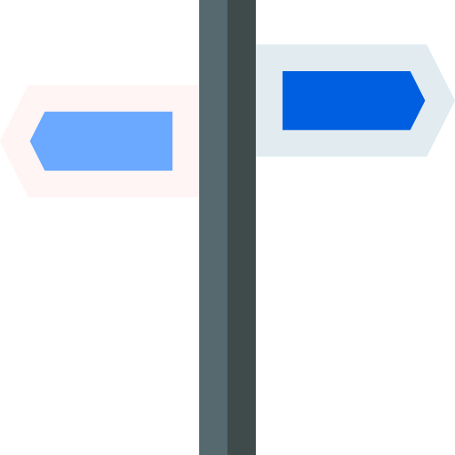 Signpost icon