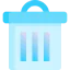 Trash bin icon 64x64