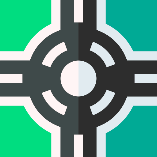 Roundabout icon