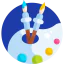 Paint palette icon 64x64