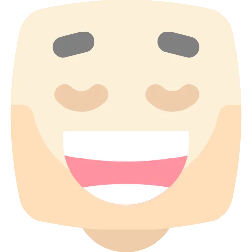 Grinning icon