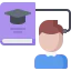 Online learning icon 64x64