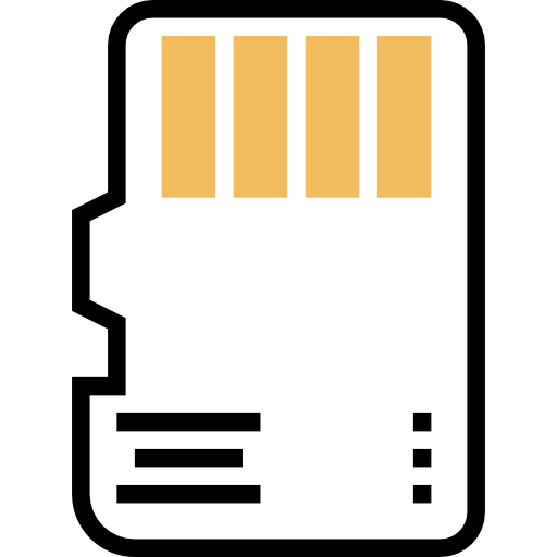 Memory card icon