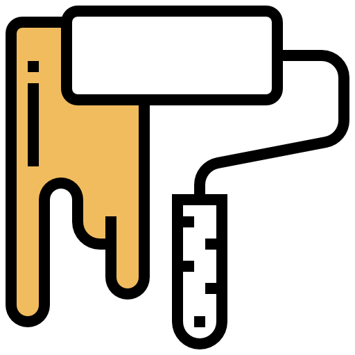 Paint roller icon
