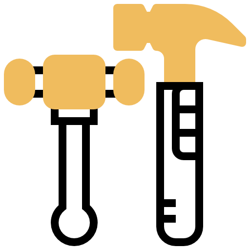 Hammer tool icon