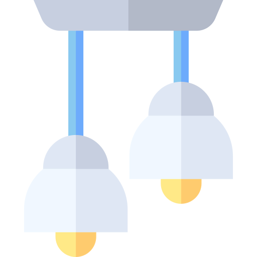 Ceiling lamp icon