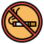 No smoking icon 64x64