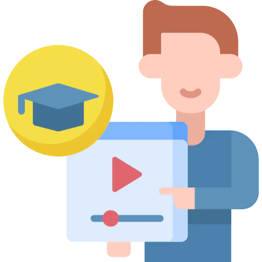 Video tutorials icon