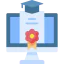 Online degree icon 64x64
